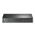 TP-Link 9-Port 10/100Mbps Desktop Switch with 8-Port PoE+ - @65W, Sturdy Metal w/Shielded Ports, Limited Lifetime Protection, Extend Mode, Priority Mode, Isolation Mode (TL-SF1009P) | AU Version |