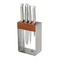 Furi Pro Stainless Steel Knife Block 5-Pieces Set