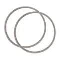 Scanpan Pressure Cooker Silicone Rings 2 Piece Set, 24 cm Diameter, Grey