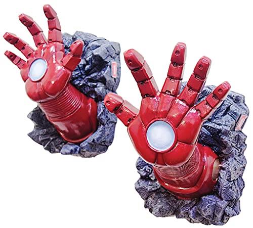Rubie's Marvel Mens Marvel Universe Iron Man Hands, Multi, One Size