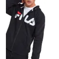 FILA Unisex Zip Fleece Jacket Black, Size L