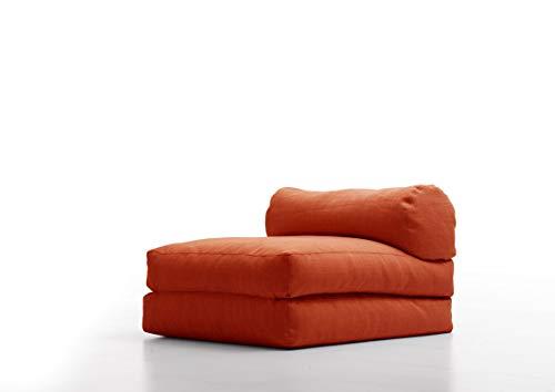 Furniture Runway Ardo Ottoman/Lounge, red
