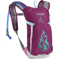 CamelBak Mini M.U.L.E. Kids Hydration Backpack, 1.5L, Baton Rouge/ Flames