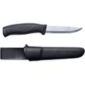 Morakniv Companion Sandvik Stainless Steel Fixed-Blade Knife with Sheath, 4.1 Inch
