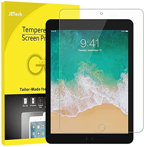 JETech Screen Protector for iPad Pro 12.9 inch (2015 and 2017 Model), Tempered Glass Film