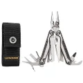 Leatherman - Charge® + TTi Titanium Multitool with Scissors and Premium Replaceable Wire Cutters, Stainless Steel