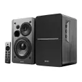 Edifier【Upgraded】 R1280DBs Active Bluetooth Bookshelf Speakers - Optical Input - 2.0 Wireless Studio Monitor Speaker - 42W RMS with Subwoofer Line Out - Black