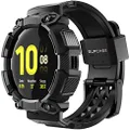 SUPCASE [Unicorn Beetle Pro] Series Case for Galaxy Watch Active 2 [44mm] 2019 Release, Rugged Protective Case with Strap Bands for Galaxy Watch Active 2 [44mm] (Black)
