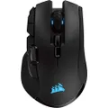 CORSAIR IRONCLAW RGB Wireless FPS/MOBA Gaming Mouse – 18,000 DPI – 10 Programmable Buttons – Designed for Large Hands – iCUE Compatible – PC, Mac, PS5, PS4, Xbox – Black