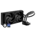 ARCTIC Liquid Freezer II 280 - Multi Compatible All-in-One CPU Water Cooler, Compatible with Intel & AMD sockets, Fan Speed: 200–1700 RPM (Controlled by PWM)