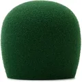 Shure A58WS-GRN Foam Windscreen for All Shure Ball Type Microphones, Green