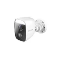 D-Link DCS-8630LH Outdoor Full HD Wi-Fi Camera w/Built-in Smart Home Hub & Spotlight, WiFi Security Camera, IR Night Vision, WPA3™ Encryption,SD&Cloud, Supports Google/Alexa to Keep Homes Secure