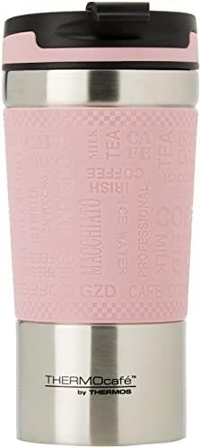 THERMOcafe by Thermos Vacuum Insulated Travel Cup, 350ml, Pink, HV350PK6AUS
