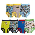 DC Comics Boy's Toddler Superman, Batman and More Training Pants Underwear, Justice League, 4T US , 7 Pack