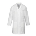Portwest 2852 Hard Wearing Workwear Lab Coat White, 5XL
