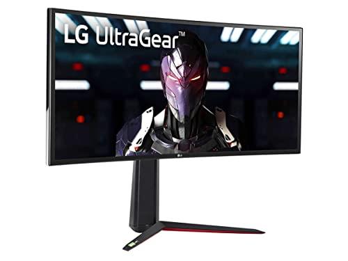 LG 34GN850-B 34 Inch 21: 9 Ultragear Curved QHD (3440 x 1440) 1ms Nano IPS Gaming Monitor with 144Hz and G-SYNC Compatibility - Black (34GN850-B)