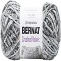 Bernat Yarn Crushed Velvet Soft Gray, One Size