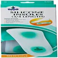 Oppo 5404 Silicone Insoles 3/4 Length, Insoles Series, Size N3, Pair, Silicone Inserts Absorb Impact and Relieves Pressure on the Feet and Joints, Ideal for Plantar Fasciitis, Swollen, & Aching Feet
