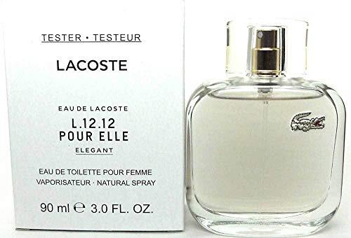 Lacoste L.12.12 Ell Fraiche Eau de Toilette Spray for Women, 90 ml