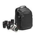 Manfrotto MB MA2-BP-BFR Advanced Befree Camera Backpack, Fits 15 Inch Laptop, Rear Access, Expandable Side Pocket for Travel Tripod, for DSLR/Mirrorrless/CSC/Drone and Standard Lenses - Black