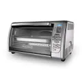 BLACK+DECKER Toaster Oven Dual Rack Positions N/A Silver