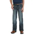 Wrangler Boys 20x Vintage Boot Cut Jean Jeans - Blue - 6 Slim