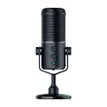 Razer Seiren Elite USB Streaming Microphone: Professional Grade High-Pass Filter - Built-in Shock Mount - Supercardiod Pick-Up Pattern - Anodized Aluminum - Classic Black