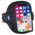 Tune Belt Armband for iPhone 11 Pro, X/Xs, Galaxy S8 S9 S10e and Google Pixel 3 - for Running & Working Out - Sweat-Resistant [Black]
