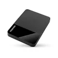 Toshiba 2TB Canvio Ready - Portable External Hard Drive with SuperSpeed USB 3.2 Gen 1, Compatible with Microsoft Windows 7, 8 and 10, Black (HDTB410EK3AA)