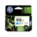 HP 915XL Genuine Original Cyan Ink Printer Cartridge works with HP OfficeJet 8010, HP OfficeJet Pro 8020, HP OfficeJet Pro 8030 All-in-One Printer series - (3YM19AA)