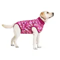 Suitical Recovery Suit Dog, Medium, Pink Camouflage
