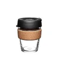 KeepCup Brew Glass Reusable Coffee Cup, 12 oz, Espresso