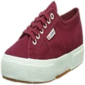 Superga Unisex's Cotu Classic Trainers Fashion-Sneakers, Red Dk Scarlet, 3.5 US