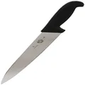 Victorinox Wide Blade Pointed Tip Slicing Knife, Black, 5.4503.25