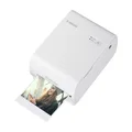 Canon SELPHY Square QX10 | Portable Photo Printer, Wi-Fi Connectivity for iPhone or Android, USB Charging, Dye Sublimation Printing, 100 Year Print, Square Photo Paper, SELPHY Photo Layout app (White)