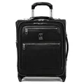 Travelpro Platinum Elite 22" Expandable Carry-On Rollaboard, Shadow Black, Carry-On 16-Inch, Platinum Elite Softside Expandable Upright Luggage
