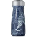 S'well Stainless Steel Traveler, 16oz, Azurite Marble, Triple Layered Vacuum Insulated Containers Keeps Drinks Cold for 24 Hours and Hot for 12, BPA Free, Easy Carrying On The Go