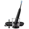 Philips Sonicare DiamondClean 9000 Rechargeable Sonic Electric Toothbrush with App, Built-in Pressure Sensor, 4 Clean Modes and 3 Intensities, Black, HX9912/17