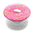PopSockets: PopGrip Expanding Stand and Grip with a Swappable Top for Phones & Tablets - Pink Donut