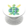 PopSockets: PopGrip Expanding Stand and Grip with a Swappable Top for Phones & Tablets - Turtle Love