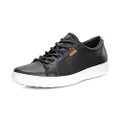 Ecco Men's Soft 7 Sneaker, Black, EU 39/US 5-5.5