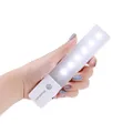 Simplecom EL608 Rechargeable Infrared Motion Sensor Wall LED Night Light Torch (Cool White)
