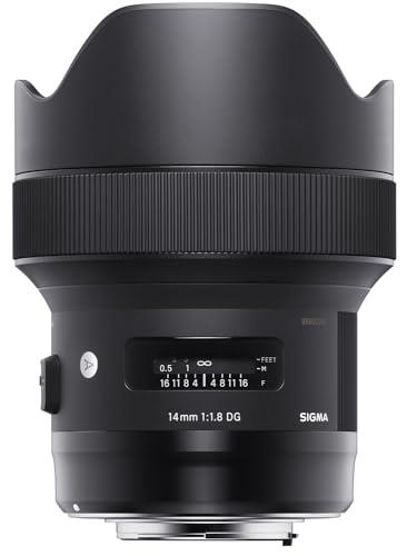 Sigma 4450965 14mm f/1.8 DG HSM Art for Sony (E-Mount), Black