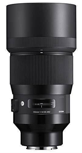 Sigma 4240965 135mm f/1.8 DG HSM Art Lens for Sony (E-Mount), Black