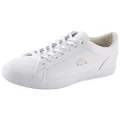 Lacoste Men's Lerond 0921 2 Sneaker, White/White, US 9