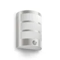 Philips myGarden Python LED Outdoor Wall Light with Motion Sensor [Stainless Steel] (Integrated 1 x 6 W LED Light) for Garden and Patio Lighting