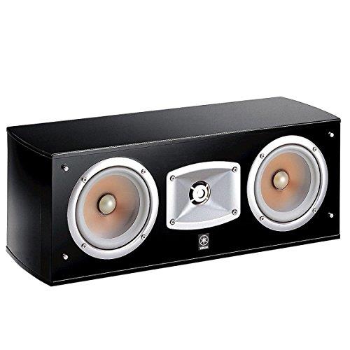 Yamaha NS-C444 2-Way, Dual-Woofer, Acoustic Suspension Center Channel Speaker System, Black