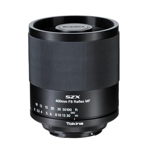 Tokina 634714 Telephoto Lens, Mirror Lens, SZX Super Tele, 15.7 inches (400 mm), F8 Reflex MF, Canon EF Mount, Reflective, Manual Focus, Interchangeable Mount, Full Size Compatible