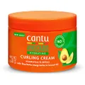 Cantu Avocado Silicone-Free Hydrating Curling Hair Styling Cream with Shea Butter, 12 Ounce (Packaging May Vary)