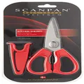 Scanpan Spectrum Soft Touch Kitchen Shears, Red, (51929300)